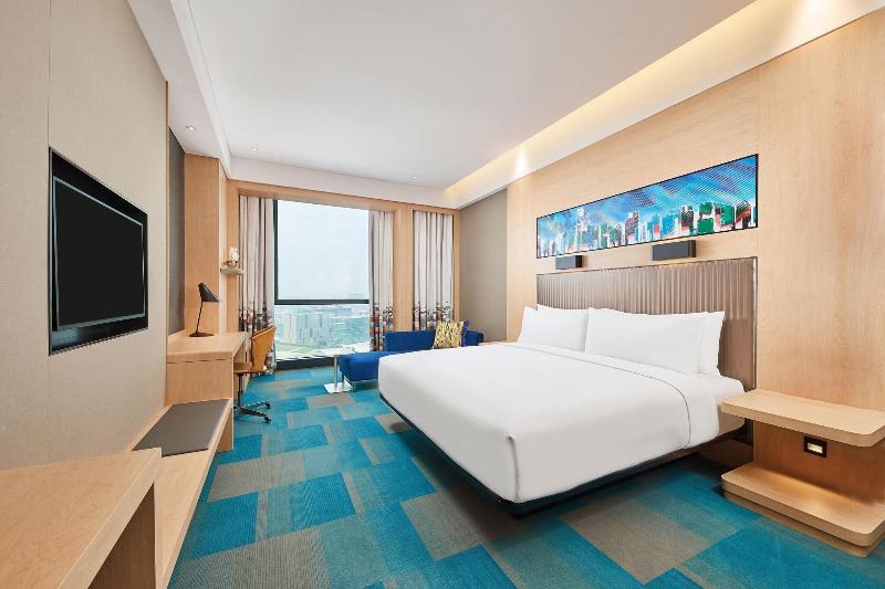 חדר סטנדרט עם מיטת קינג, Aloft Shanghai Zhangjiang Haike