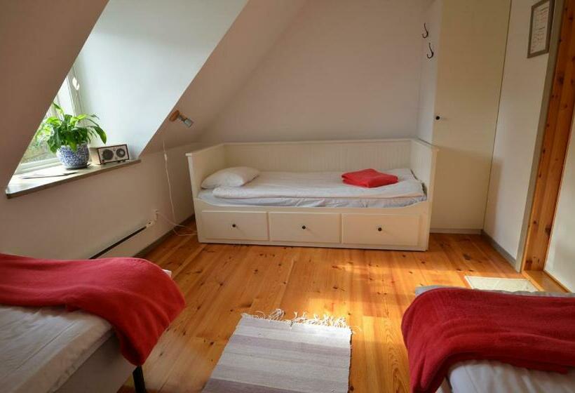 غرفة عائلية حمام مشترك, Rosenborgs Friluftspensionat