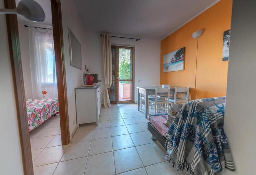 Апартаменты 1 Спальня с Террасой, Vistamare La Fonte