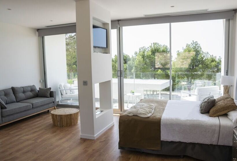 סוויטה עם טרסה, Nature Suites Puig Campana