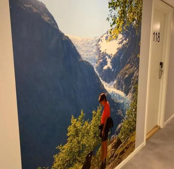 エコノミーシングルルーム, Husnes Sentrum Hotell