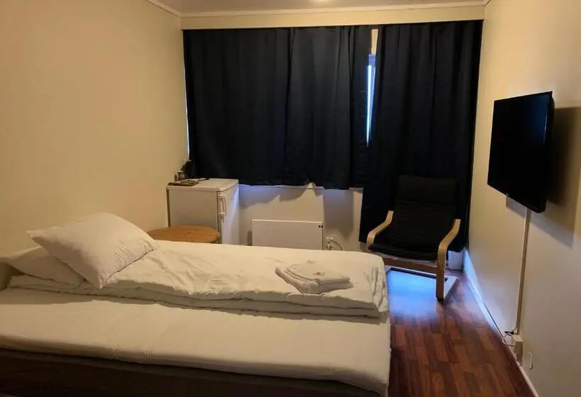エコノミーシングルルーム, Husnes Sentrum Hotell