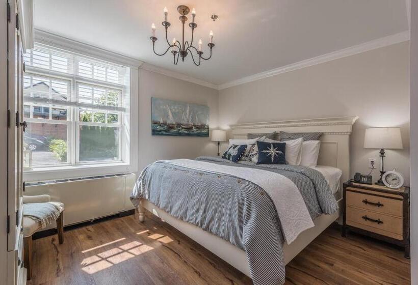 חדר סטנדרט עם מיטת קינג, Harbor House Inn