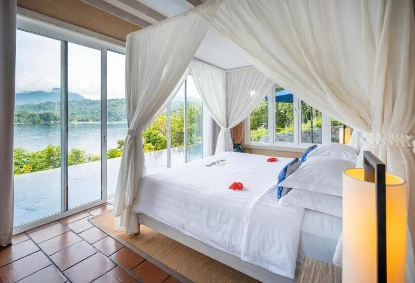 Huvila, 1 makuuhuone ja uima-allas, Lembeh Resort