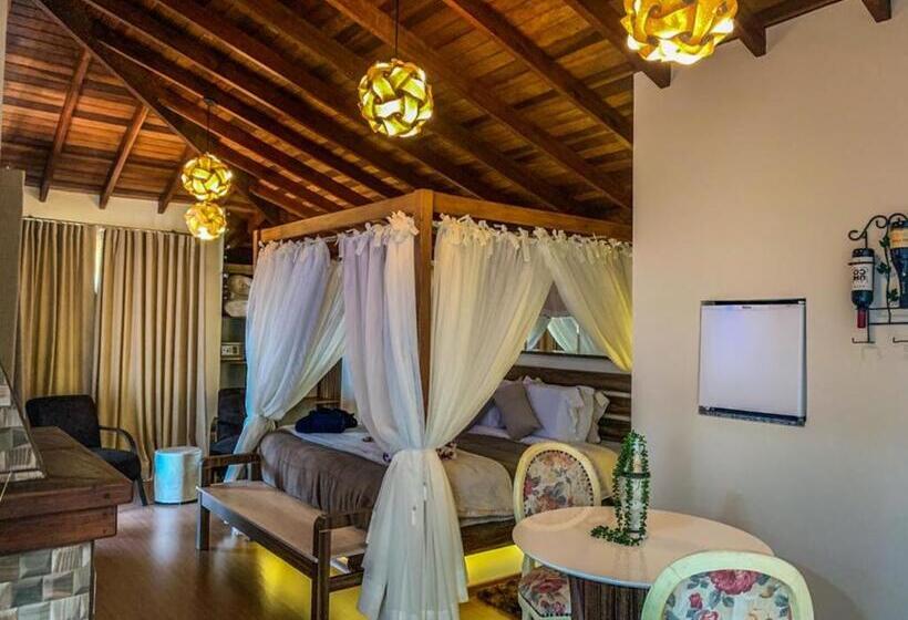 シャレー・スペリアー1寝室, Pousada Colina Das Andorinhas