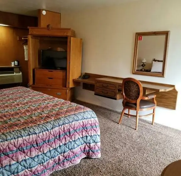 キングサイズベッドのスタンダードルーム, Plaza Motel