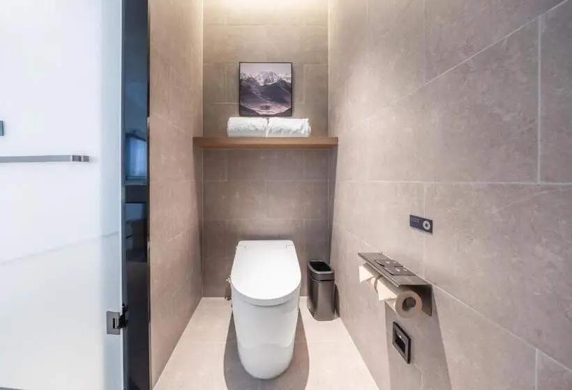 キングサイズベッドのエクゼクティブルーム, Atour Hotel Qixing Avenue Shenbei University Town