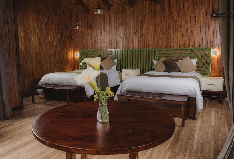 Номер Стандарт 2 Двуспальные Кровати, Lauraceas Lodge