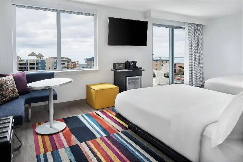 クイーンサイズベッドのスタンダードルーム, Aloft Ocean City