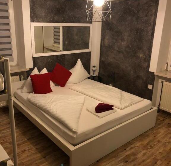 经典四人房间, Center Rooms Villach