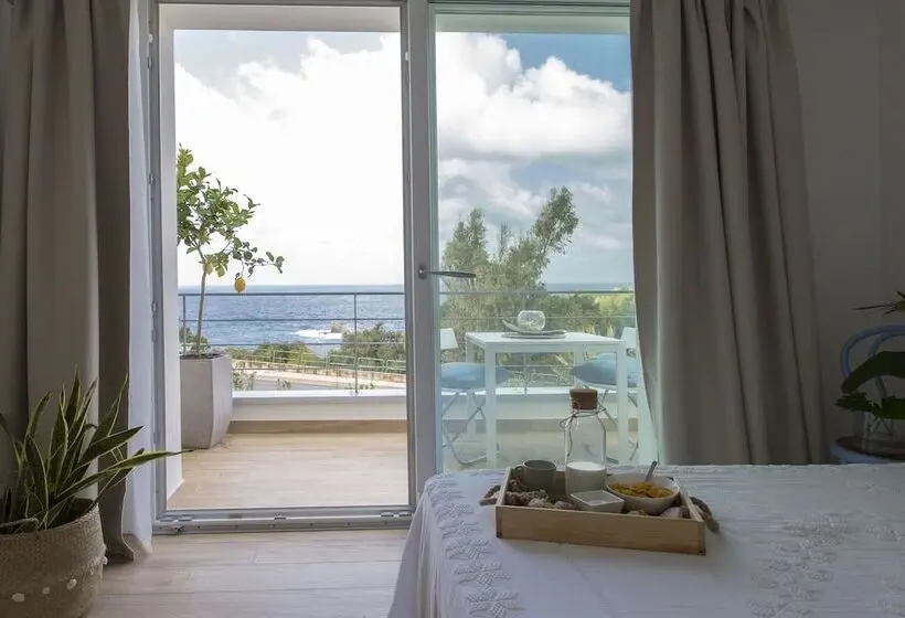 Habitació Deluxe Vista Mar, Zabbàra B&b