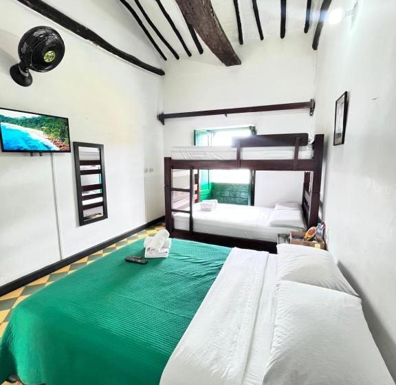 חדר דלוקס, Green Door San Gil