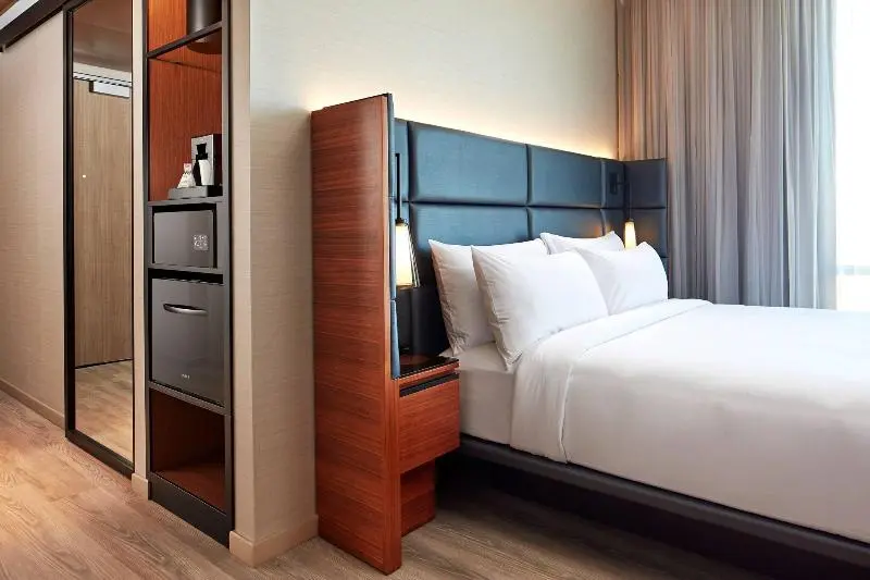 キングサイズベッドのスタンダードルーム, Ac Hotel By Marriott San Jose Santa Clara