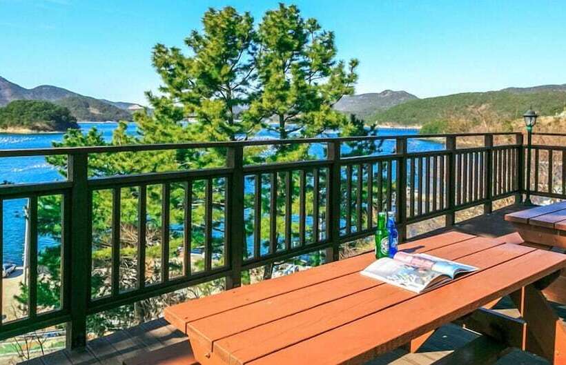 דירת דופלקס בת חדר שינה 1, Tongyeong Beach Castle