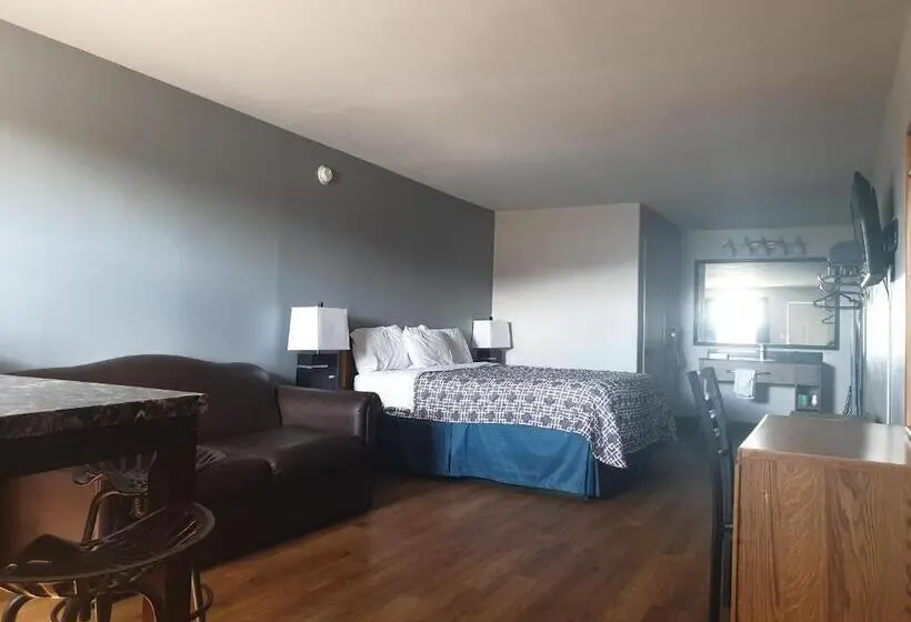 身障者適用キングサイズベッドルーム, Riata Inn  Marfa