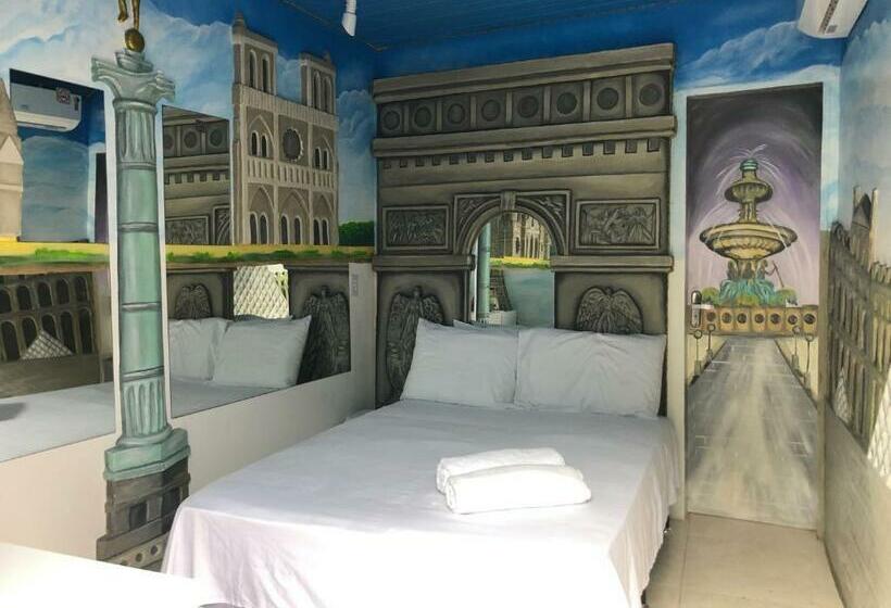 套房, Pousada Country K No Parque Aquamak