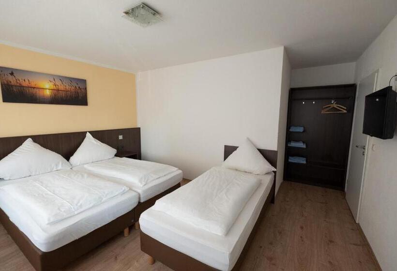 Трехместный Номер Стандарт Совместная Ванная, Schnitzelhaus Und Pension Stadt Rosbach