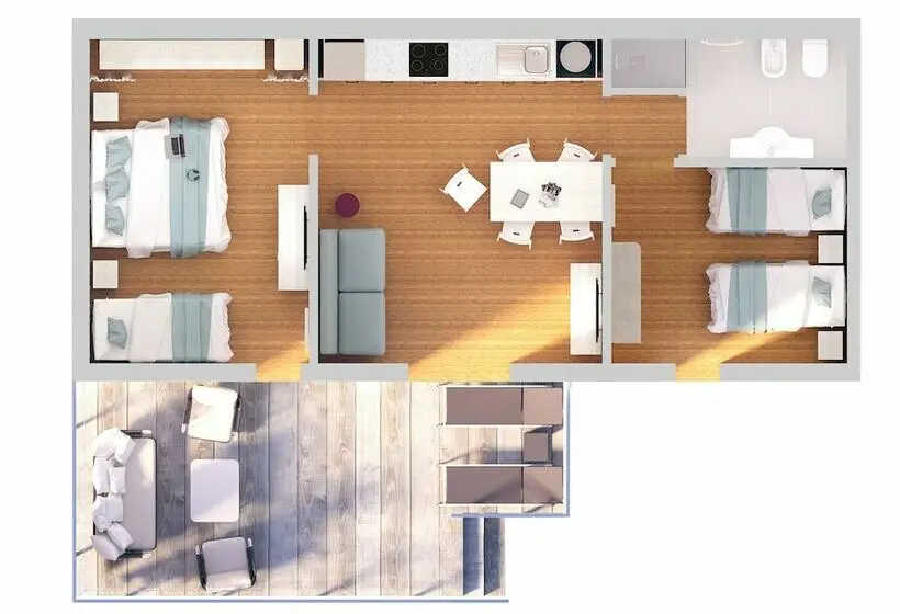 Superior-bungalow, Lino Delle Fate Eco Resort