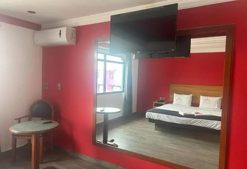 キングサイズベッドのデラックスルーム, Auto Hotel El Cine