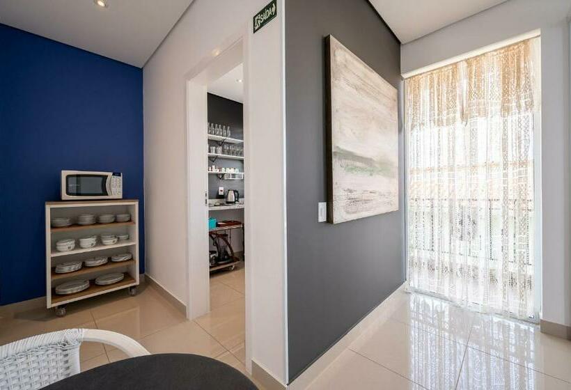 سوییت با چشم‌انداز باغ, K1 Residence Taquaral Com Garagem Incluída