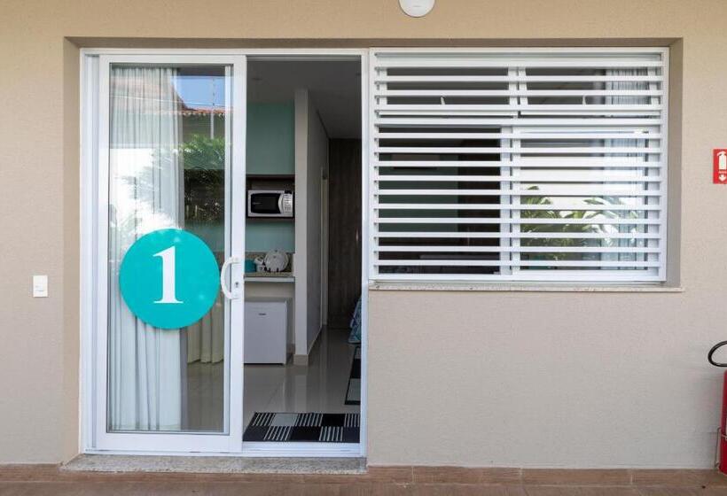 סוויטה נוף לגינה, K1 Residence Taquaral Com Garagem Incluída