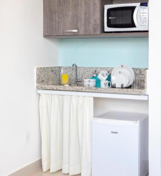 סוויטה נוף לגינה, K1 Residence Taquaral Com Garagem Incluída