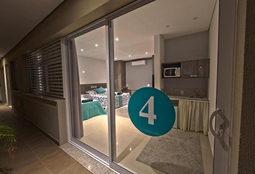 سوییت لوکس, K1 Residence Taquaral Com Garagem Incluída