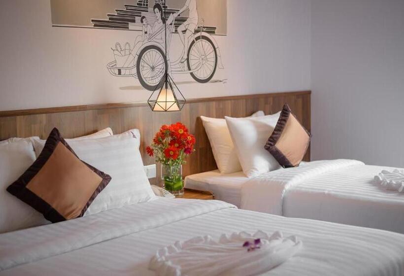 חדר סופריור לשלושה, Phnom Penh 51 Hotel & Residences