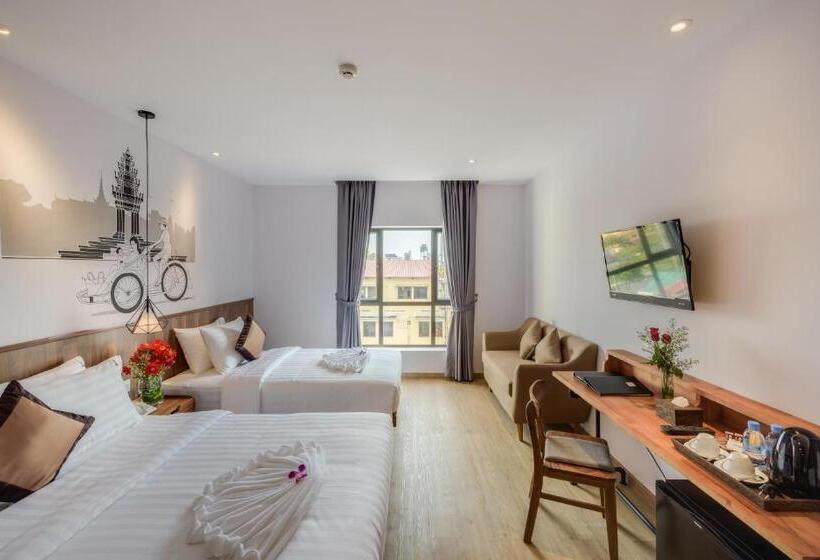 חדר סופריור לשלושה, Phnom Penh 51 Hotel & Residences