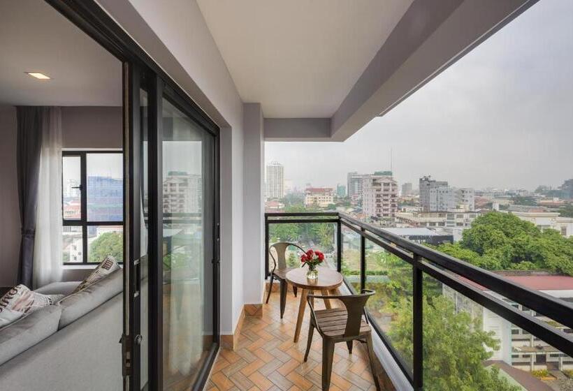 Апартаменты 2 Спальни, Phnom Penh 51 Hotel & Residences