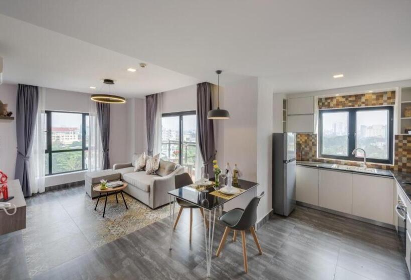 آپارتمان 3 خوابه, Phnom Penh 51 Hotel & Residences