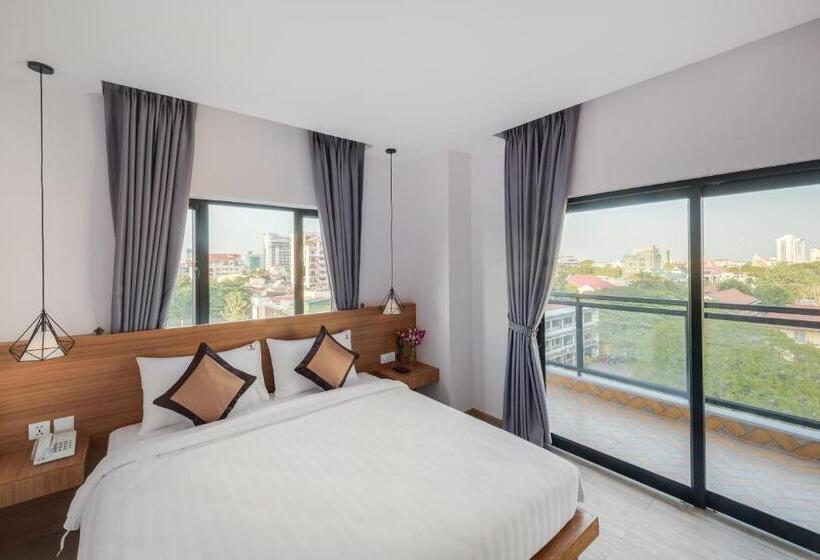 סוויטת ג'וניור דלוקס, Phnom Penh 51 Hotel & Residences