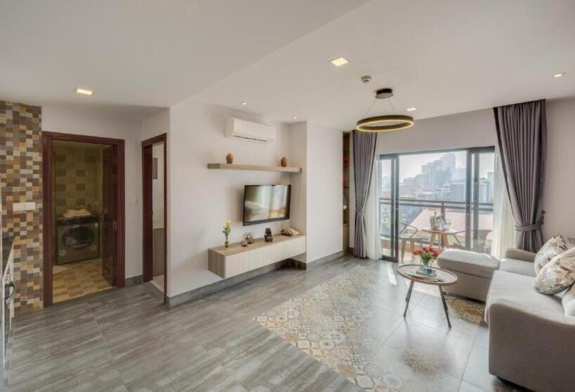דירת שני חדרים, Phnom Penh 51 Hotel & Residences