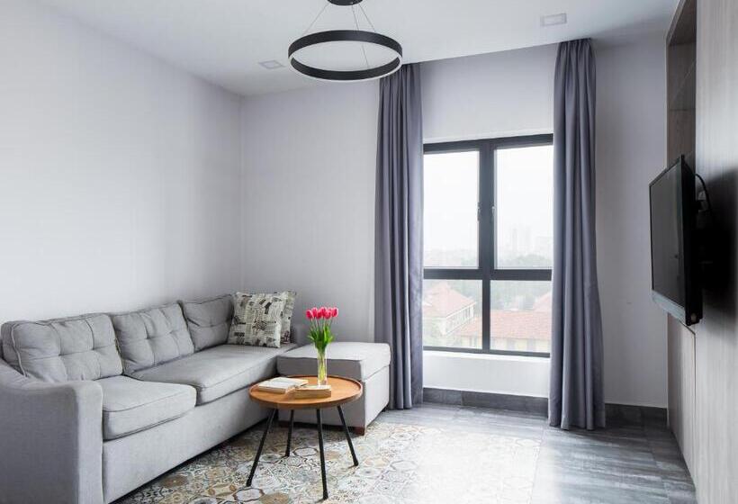 דירת שני חדרים, Phnom Penh 51 Hotel & Residences