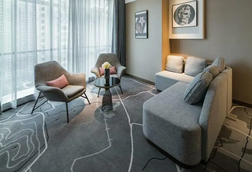 キングサイズベッドのスーペリアルーム, Radisson Ningbo Beilun