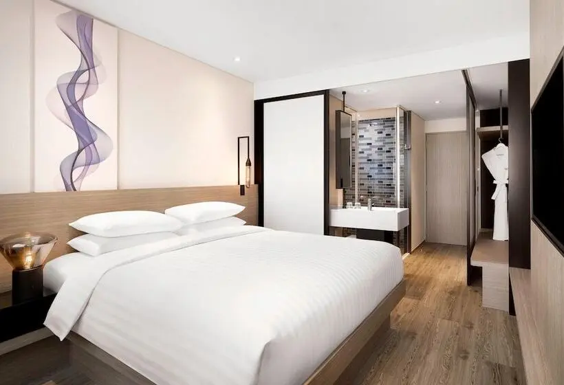 片側に海が見えるデラックスルーム, Fairfield By Marriott Busan