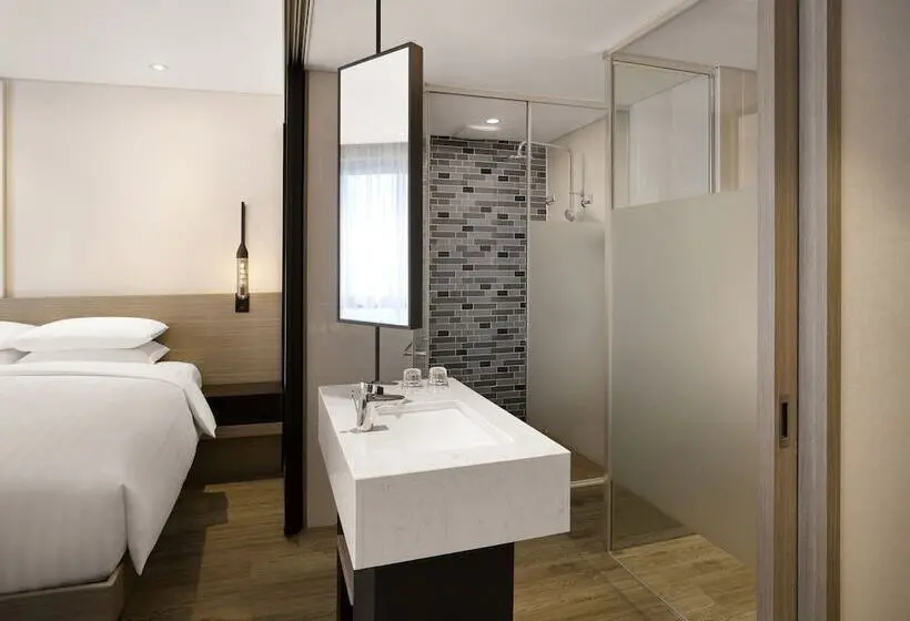 片側に海が見えるデラックスルーム, Fairfield By Marriott Busan