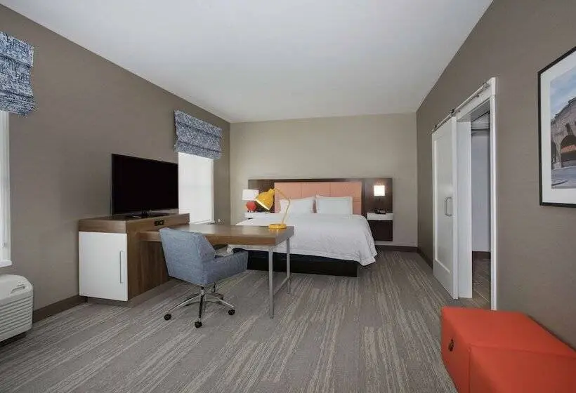 ダブルベッドのスタンダードスタジオ, Hampton Inn & Suites Logan