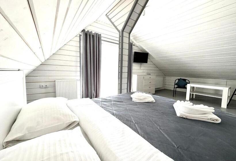 اتاق استاندارد چهارنفره با بالکن, Salut