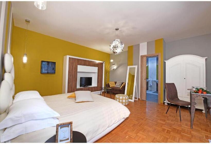 스탠다드 룸 킹사이즈 침대, Villa Garassino