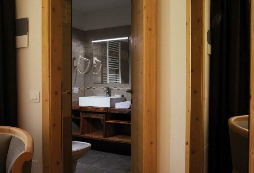 חדר דלוקס עם מרפסת, Garni Le Maddalene