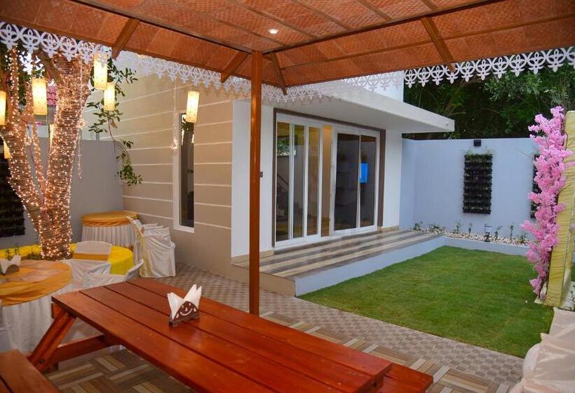 带花园景观和一个卧室的别墅, D Wayfarer Inn Resort