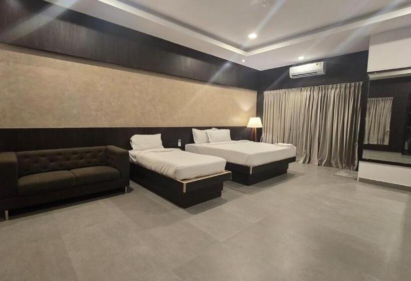 带花园景观的标准三人间, D Wayfarer Inn Resort