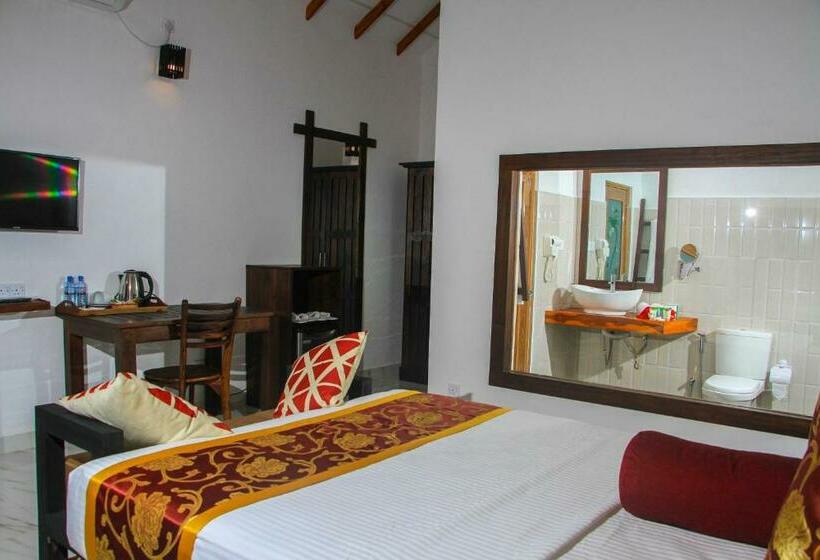 חדר דלוקס עם נוף, Palmyra Nature Resort Sigiriya