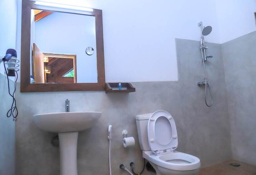 בקתת דלוקס בת חדר 1, Palmyra Nature Resort Sigiriya