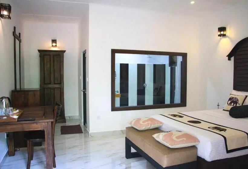 景色の見えるデラックスルーム, Palmyra Nature Resort Sigiriya