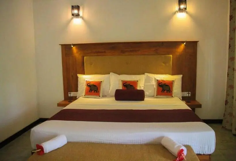 景色の見えるデラックストリプルルーム, Palmyra Nature Resort Sigiriya
