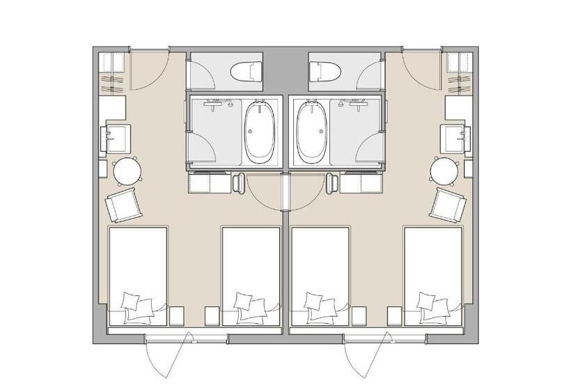 Habitació Estàndard Comunicada, It Osaka Shinmachi