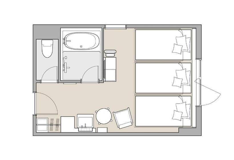 Quarto Triplo Estandar, It Osaka Shinmachi