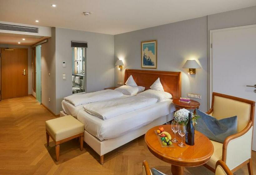 标准间带阳台, Erfurths Bergfried Ferien & Wellness